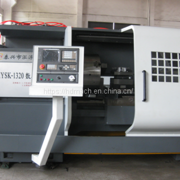CNC face lathe machine for drill pipe