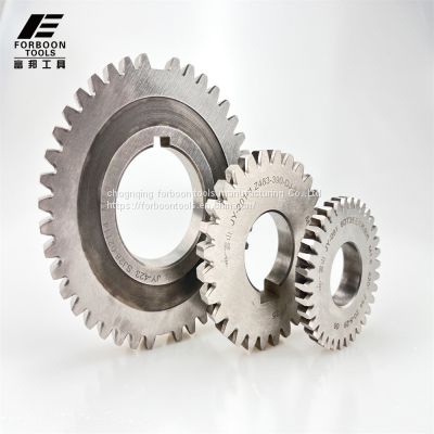 China Supplier Taper shank helical tooth gear skiving cutter Gear shaping cutter Gear Turning Tools with top cut
