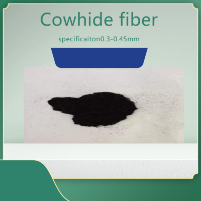 cowhide fiber use to produce boned leather and synthetic leather