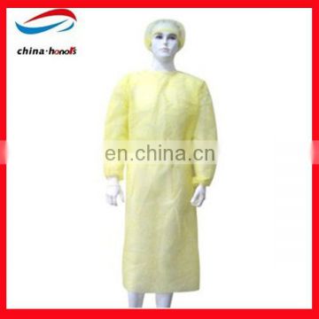 disposable hospital gowns/plastic disposable gown