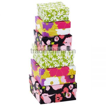 Floral Nested Boxes Gift Packaging Gift Boxes Santa Claus Fund Gift Box Makes Christmas a Little Easier