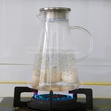 Water bottle wholesale glass bottle wholesale water jug glass decanter Glass bottle for kitchen resturant and hotel