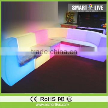 Color Change Outdoor Furniture/led Sofa/led Chair with remote