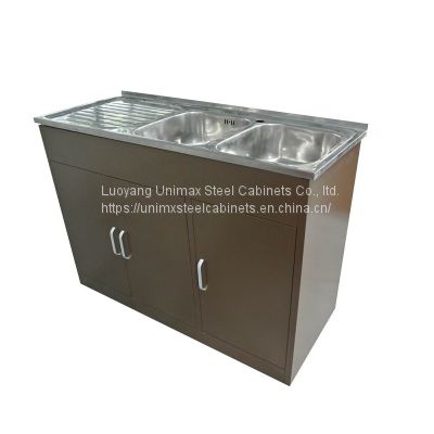 Chile Construction Wholesalers Distributors Kitchen Cabinet Kitchenette Metal Sink Base Cabinet