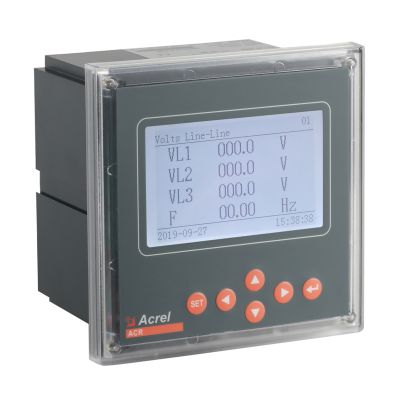 Acrel ACR330ELH Large screen dot matrix LCD graphic display, 2-63 harmonic components