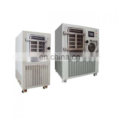 Small commercial lyophilizer vacuum freeze drying equipment machine Mini home use freeze dryer price