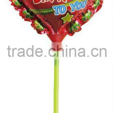 multicolour I love you foil balloon with lovely design