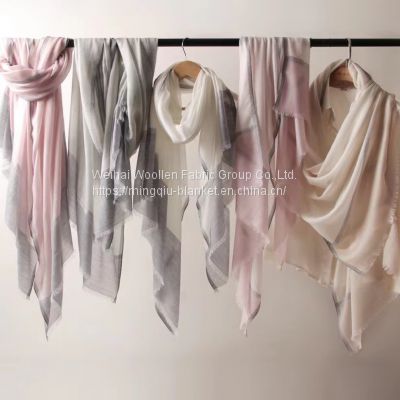 high quality super soft Colorful Winter fashionable Women cashmere Scarf/cashmere shawl