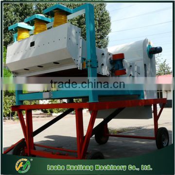 High efficiency automatic movable pumpkin seed cleaning machinery