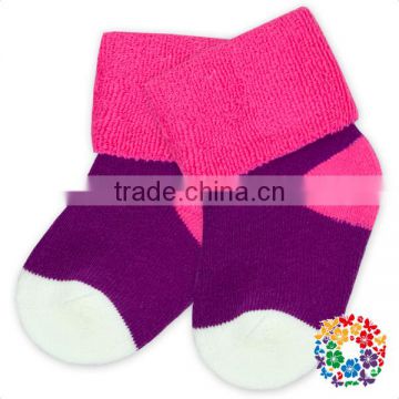 Wholesale Baby Boy And Girls Winter Leg Warmers Print Dots Walker Stretchy Socks