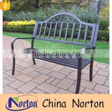 New design wrought iron patio bench for sale NTIRH-001Y
