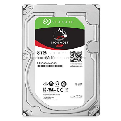 Seagate IronWolf 8Tb NAS Internal Hard Drive HDD – 3.5 Inch SATA 6GB/S 7200 RPM 256MB Cache for Raid Network Attached Storage ST8000VN0022