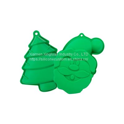 Wholesale Christmas Tree Molds and Christmas Santa Claus silicone Mold