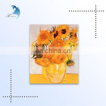 Sunflower Canvas Flower Oil Painting Replica Giclee For Wall Decoration
