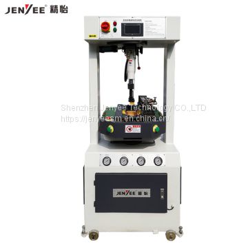 JY-989D one station full-automatic walled shoe attaching machine for sport shoes automatic shoe sole edge attaching machine