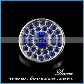 Hot Sale Crystal Beaded Jewelry button interchangeable jewelry