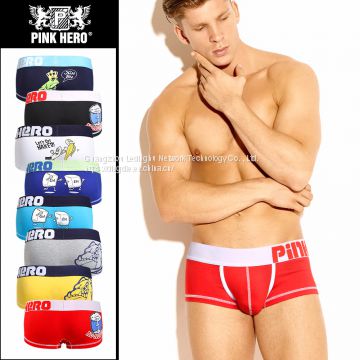 Men's underwear wholesale U-bag printing fashion version cotton frame men's underwear OEM / ODM