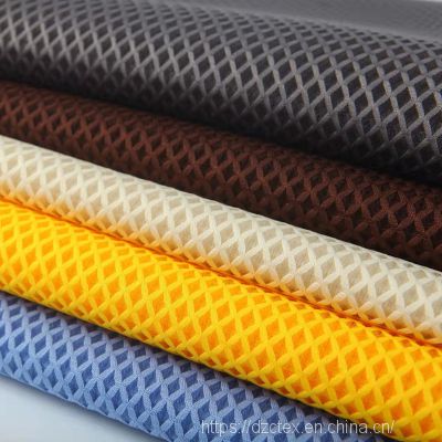 Warp knitted Big Width 3D air mesh Fabric with ventilation and durability for Mattress Cover