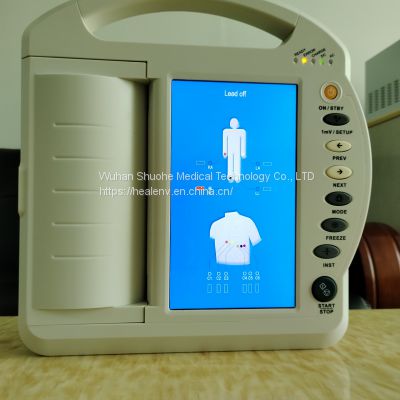 Portable ECG diagnostic automatic analysis ECG machine factory sales