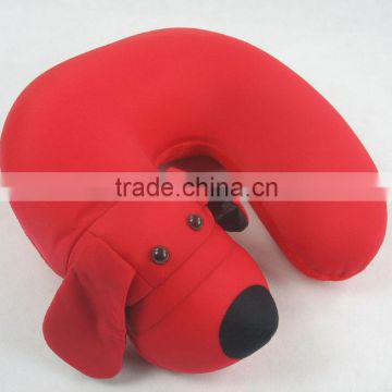 wholesale dog shaped kids neck pillows