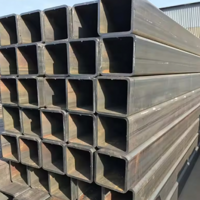 50mmx30mm Hot Sale Black Seamless Square Steel Tube Exported