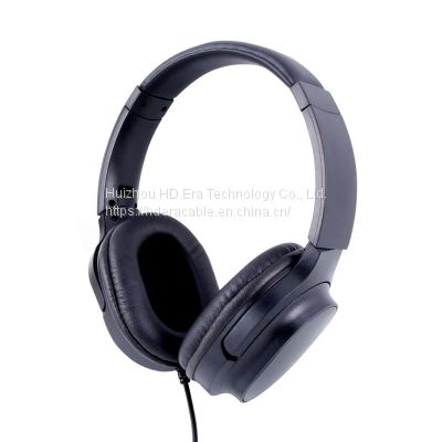 Factory Wholesale Economical Wired PC Headphone with Microphone Mainly for Office Phone Call HD813