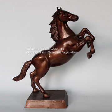 Bronze Color Horse Statue