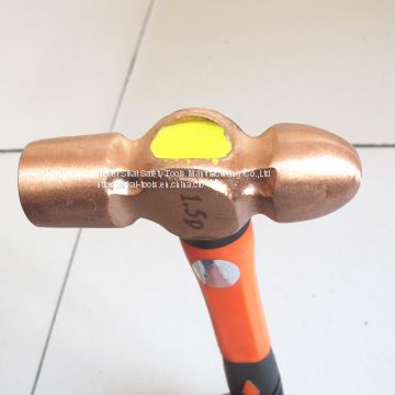 non sparking tools ball peen copper hammer