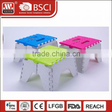 Wholesale children small plastic portable folding step travel stool chair