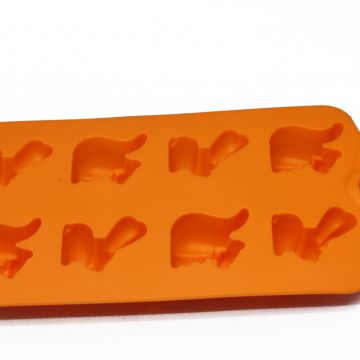 With Star Shape Silicone Cube Trays
