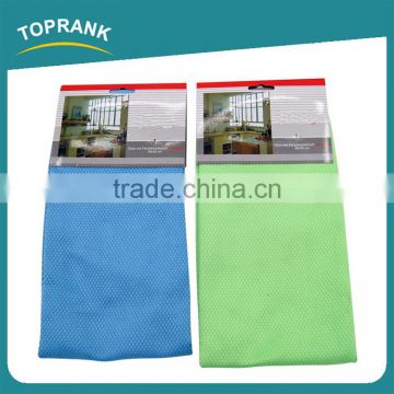Toprank Good Quality Sell Well Glasses Cleaning Cloth Dish Cloth Kitchen Microfiber Glass Cleaning Cloth
