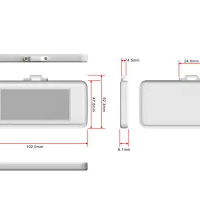 Waterproof Eink Epaper IP67 NFC Batteryless EPD Tag Digital Shelf Label