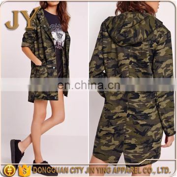 China Supplier women parka parka jacket women camo parka jacket