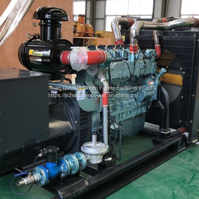 200kw Natural Gas Generator Sinotruk Jinan Fuqiang Power  T12