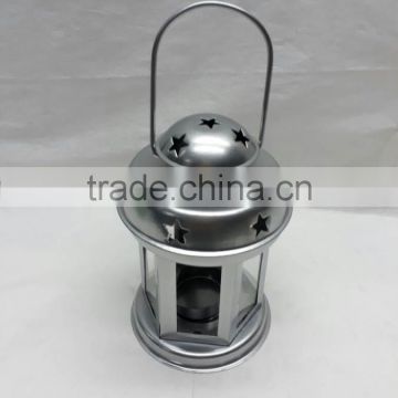 nickle plated mini lantern