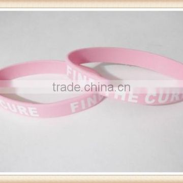 Find the Cure Jelly Bracelet Silicone Rubber Band Bangles Bracelets Wristband