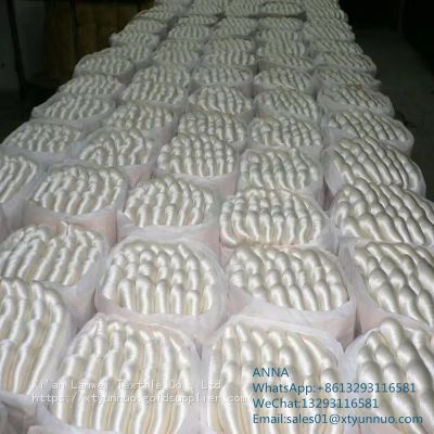 4a Grade Yarn Price Natural Undyed Mulberry Silk Yarn Factory Stock