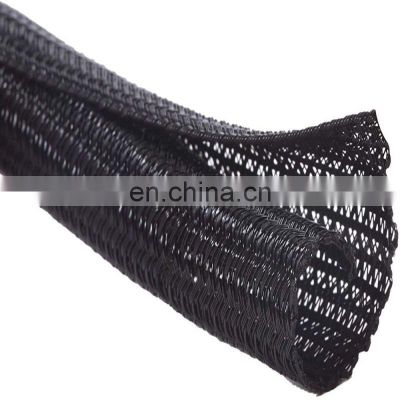 Flame resistant Self-closing Fiberglass Insulation Sleeve Braided Cable Sleeve