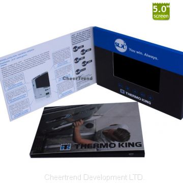 Ads Display 5 inch Video Greeting Card