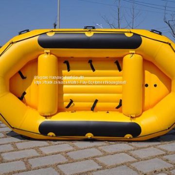 White water rafting boat 1.2mm pvc self-bailing inflatable raft for sale