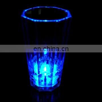 blue color led flash cup