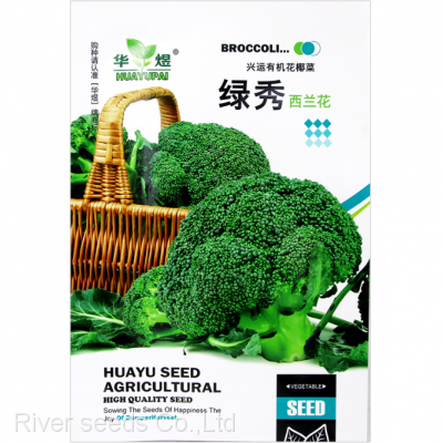 450pcs Wholesale f1 hybrid green broccoli seeds broccoli romanesco seeds for farm