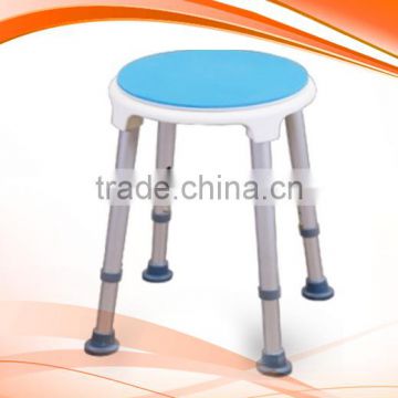 Round EVA pad swivel shower chair /shower stool HOT SALE