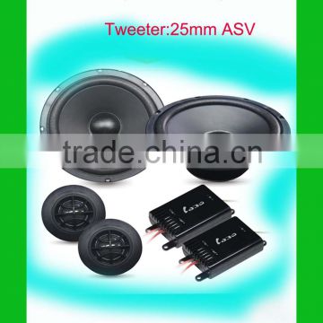 component car speaker with 5inch 25mm tweeter car sound accessories part