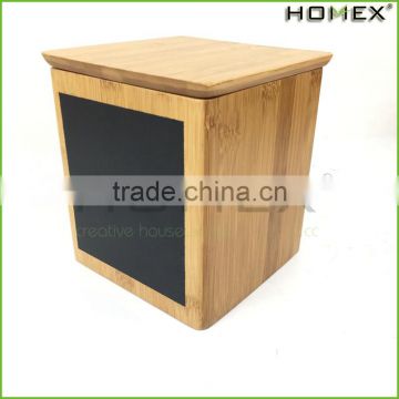 Bamboo Kitchen Food Storage Container Bamboo Canister Homex BSCI/Factory