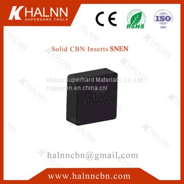 BN-S300 indexalbe cbn insert rough milling engine block with good roughness Ra1.6