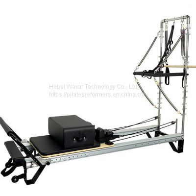 Aluminum Alloy Pilates Reformer With Towel