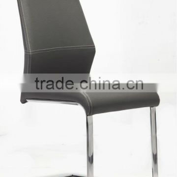 Modern Design Dining Leather Metal Hotel Chair