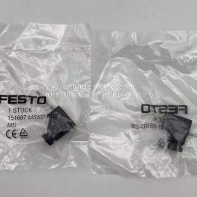 FESTOs solenoid valve 3-pin plug socket MSSD-EB 151687