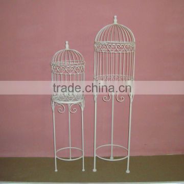 metal standing bird cage